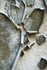 old wall with cracks