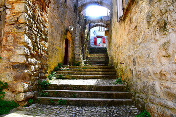Escaliers dans la rue