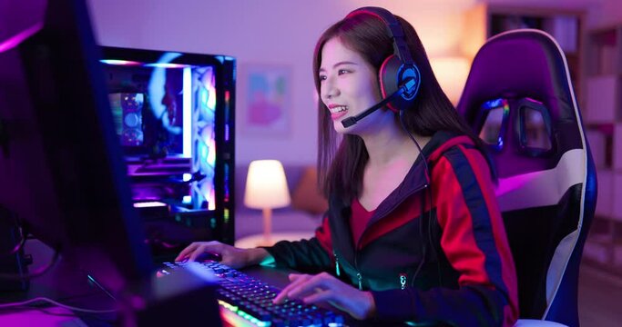 cyber sport gamer win game
