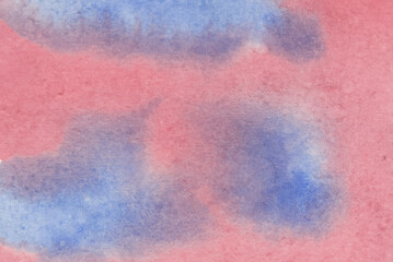 Abstract watercolor vector banner background, red-blue color watercolor vector splash background eps file, cloudy effect watercolor banner, modern watercolor splash template,