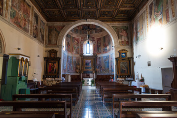 Isernia, Molise. The Sanctuary of SS Cosma e Damiano