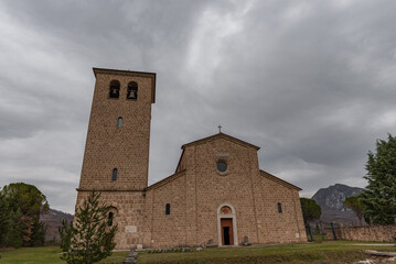 Rocchetta a Volturno, Molise. Benedictine Abbey of S. Vincenzo al Volturno.