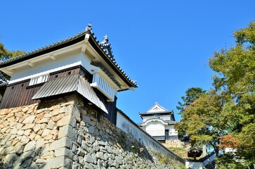 備中松山城 天守閣と五の平櫓