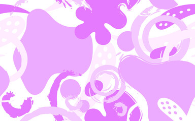 Obraz na płótnie Canvas Abstract pink background. Vector seamless pattern for textile, wrapping paper