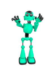 nice robot want to grab you full view