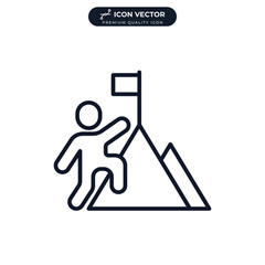 achievement icon symbol template for graphic and web design collection logo vector illustration