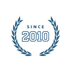 Since 2010 emblem