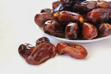 Dates are a fruit that Muslims eat during Ramadan to break their fast.