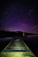 Orion over a lake