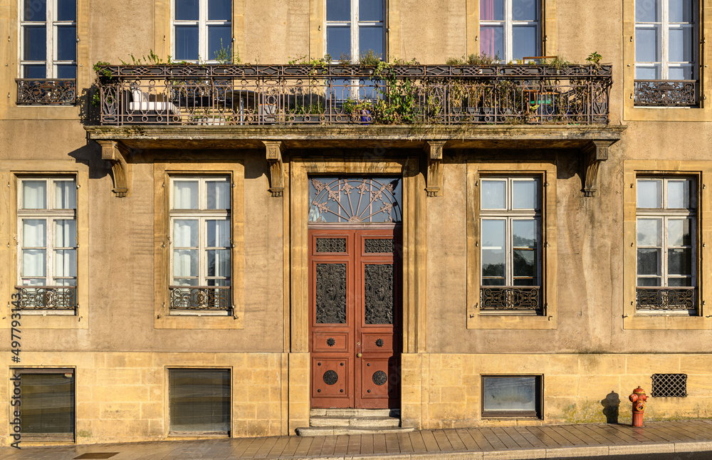 Poster Metz facade