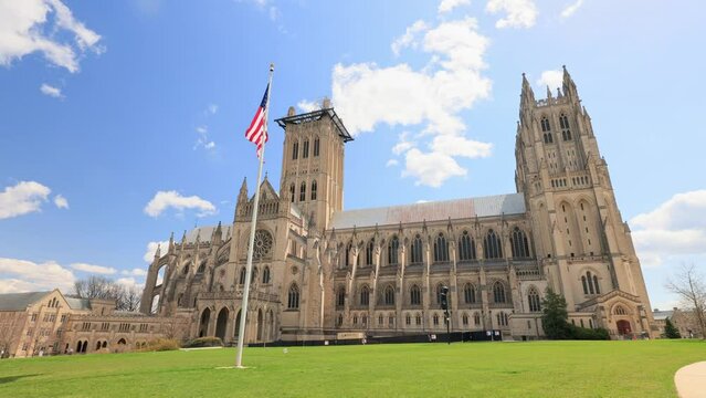 Exterior view of the Washington National Cathedral