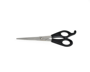 hair scissors on a white background