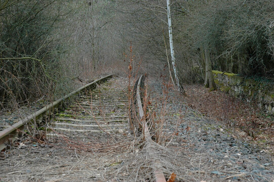 stillgelegte eisenbahnstrecke