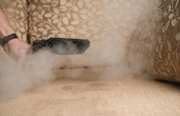 Steam cleaning. Steam cleaning disinfection
