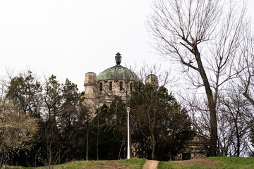 Human Crematorium Cenusa from Tineretului park, Bucharest, Romania.