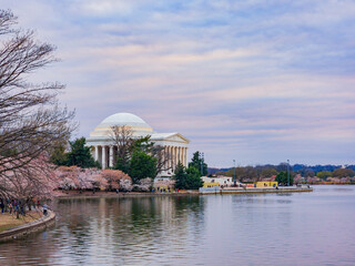 Daytime view of The Thomas Jefferson Memorial