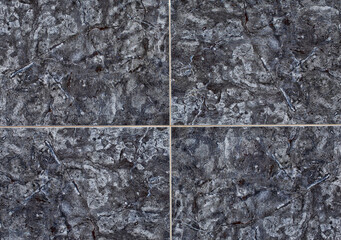 texture of black marble tiles. background. place for text. black marble. natural granite.