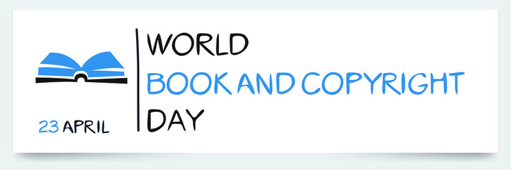 World Book and Copyright Day, held on 23 April.