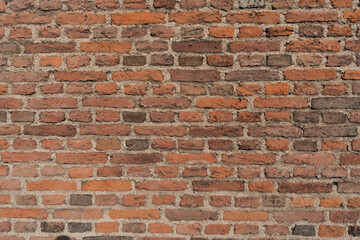 Obraz premium Alte Ziegelwand als Hintergrund.