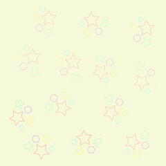 ESTRELLAS,ESTAMPADO DE ESTRELLASFONDO BLANCO Y ESTRELLAS