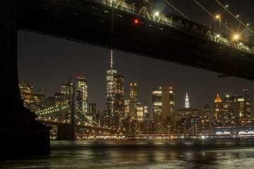 Fototapeta na wymiar New York Nights