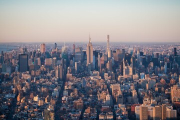 Fototapeta na wymiar On Top of NYC