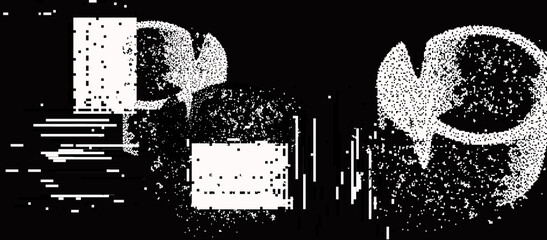 Strange Vector Shapes Collection. Geometric figures, distortion.