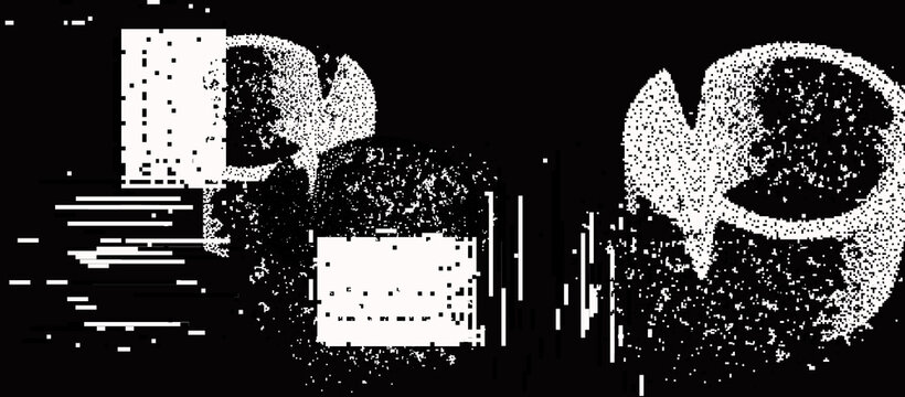 Strange Vector Shapes Collection. Geometric figures, distortion.