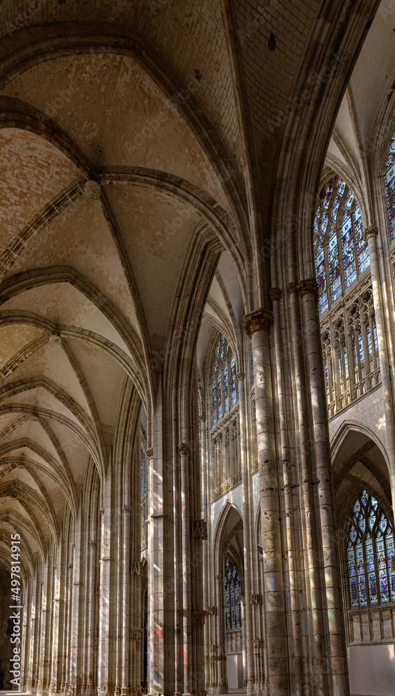 Poster abbatiale st. ouen