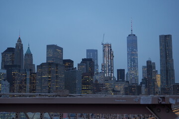 Naklejka premium New York Nights