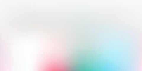 Light Green, Red vector blur backdrop.