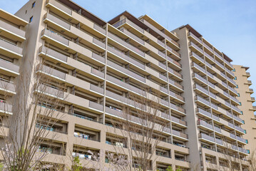 Typical residencial condominium apartment in Tokyo, Japan