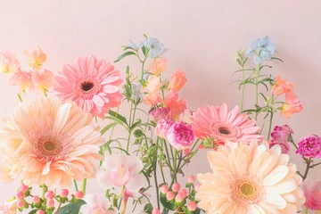 Fototapeten 花の背景　春色イメージ © ChocoLatte