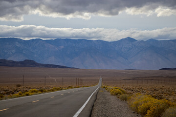 Leaving the Eastern Sierra