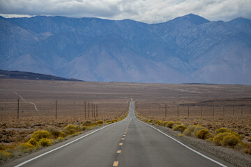 Leaving the Eastern Sierra