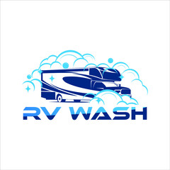 Transportation Logo Design Car Wash Service