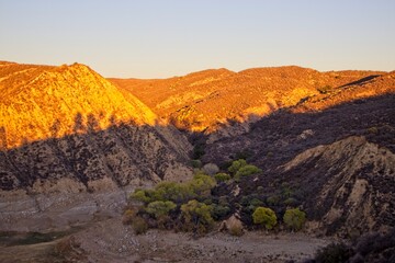 Sunny Skies over Pyramid Lake, CA