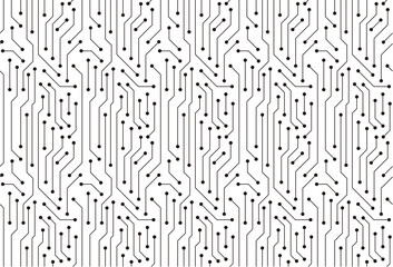 Circuit Board texture Background, seamless pattern