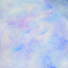 Blue watercolor abstract background