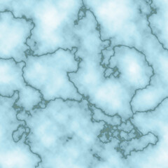 Blue marble pattern background with whites in this granite texture.