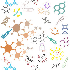 hand drawn physics formula science knowledge education chemistry and physics formula math and physics vector white background hand drawn line math and physics formulas