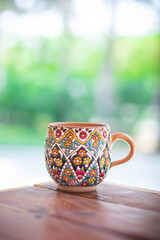 Iranian handicraft pottery