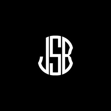 JSB letter logo creative design with vector graphic
