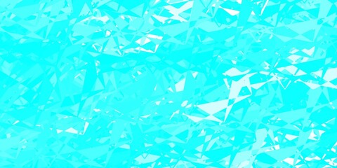 Dark blue vector backdrop with triangles, lines.