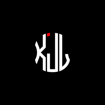 KJL letter logo creative design with vector graphic