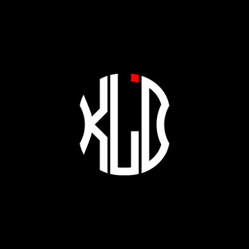 KLD letter logo creative design with vector graphic