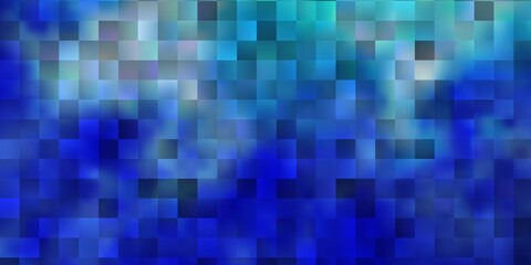 Light BLUE vector pattern in square style.