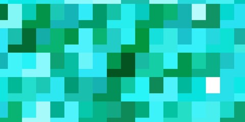 Light Blue, Green vector layout with lines, rectangles.
