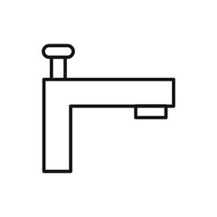 sink icon for website, symbol, presentation 