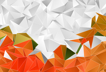 3d Triangles, abstract  background. Design wallpaper.